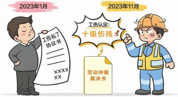 工傷私了協議履行完畢后勞動者反悔 怎么判